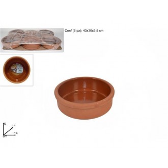 2S/CIOTOLA TERRACOTTA 14CM INTERNO