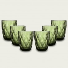 ARC/MELODY SERV.6 TUMBLER VERDE