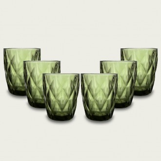 ARC/MELODY SERV.6 TUMBLER VERDE