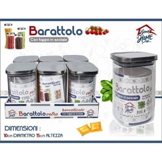 INT/BARATTOLO BOR.QUA.STEEL 1,2LT.