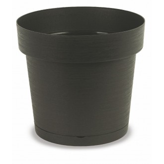 PLA/MELROSE GLAM.VASO 25CM.ANTRAC