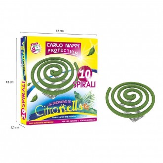 CERE/CONF.10 SPIRALI CITRONELLA*