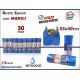 INT/BUSTE SPESA 55X40 BLU 30PZ.