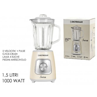GT/FRULLATORE VETRO 1.5L CREMA