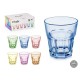 ARTE/CONF.6 BICCH.300ML.COLORS