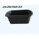 DUP/RATTAN CEST.RETT.24CM.ANTRACITE