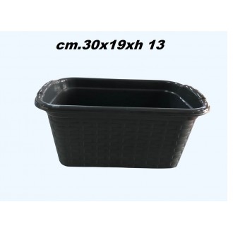 DUP/RATTAN CEST.RETT.30CM.ANTRACITE