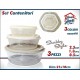 INT/SET 3 CONTENITORI TONDI SHABBY
