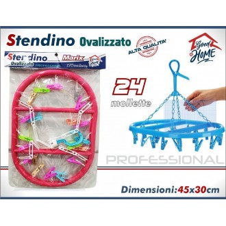 INT/STENDINO OVALIZZATO 45X30CM.