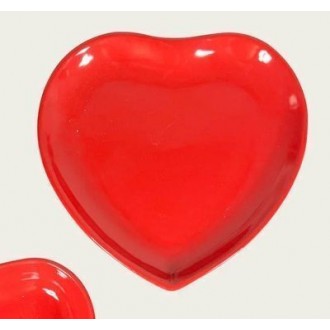 ARC/PIATTO DESSERT CUORE ROSSO
