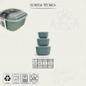 ARC/SET 3 CONTENITORI QU.1135