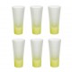 ARC/SET 6 BICCH.SENIOR GIALLO 056922