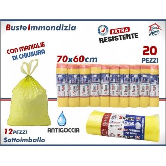 INT/BUSTE PATTUM.20PZ.60X70 GIALLO